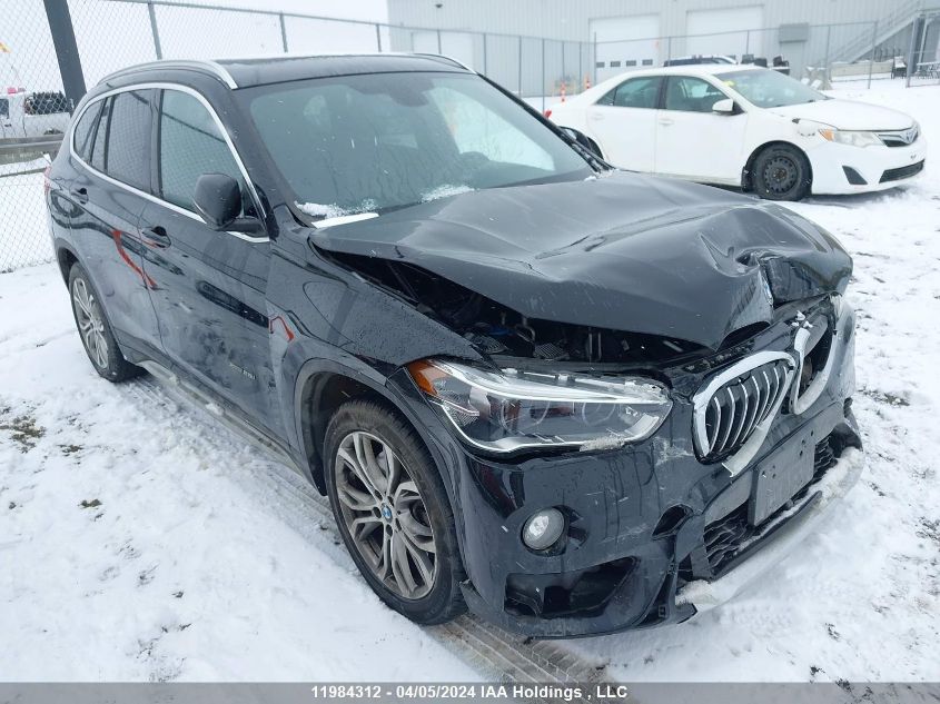 2017 BMW X1 VIN: WBXHT3C30H5F78041 Lot: 11984312