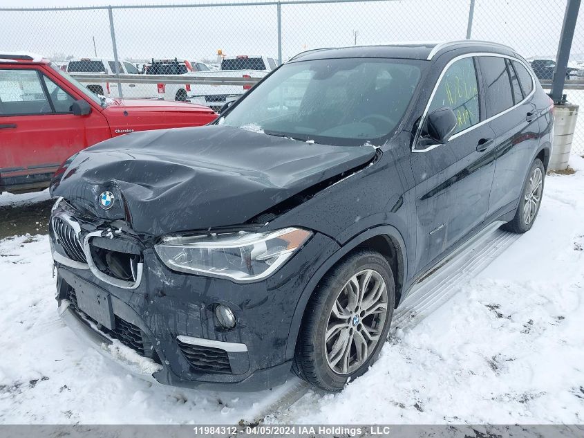 2017 BMW X1 VIN: WBXHT3C30H5F78041 Lot: 11984312