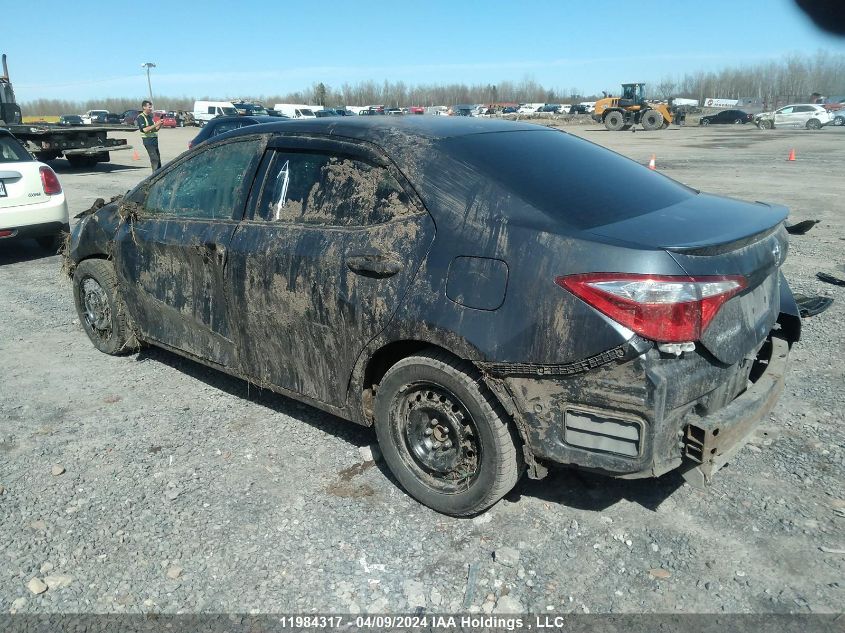 2015 Toyota Corolla L/Le/Le Pls/Prm/S/S Pls VIN: 2T1BURHE4FC375132 Lot: 11984317