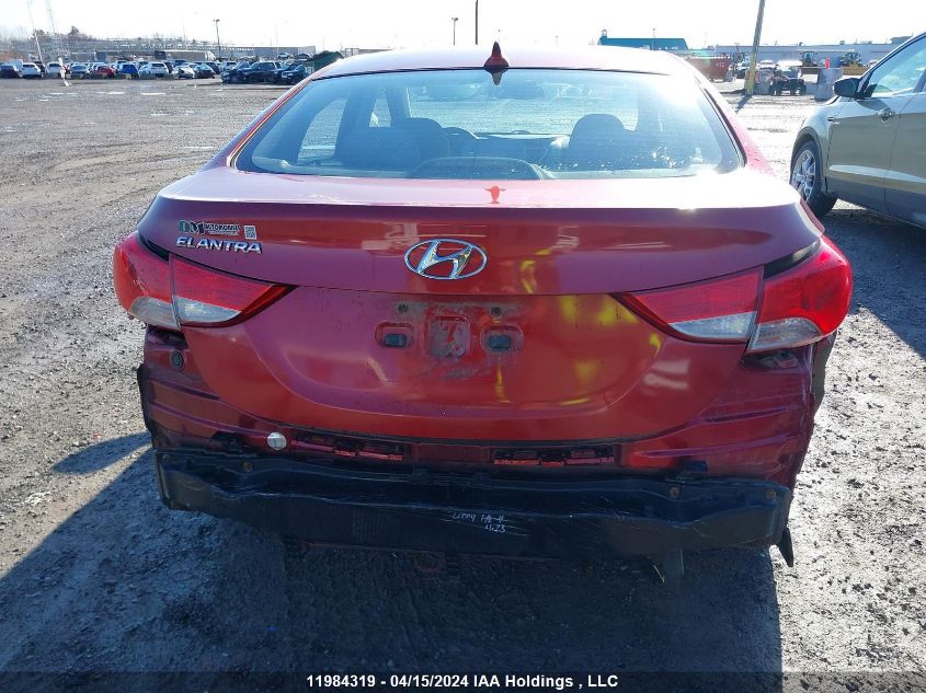 2011 Hyundai Elantra Gls/Limited VIN: 5NPDH4AE5BH026966 Lot: 11984319