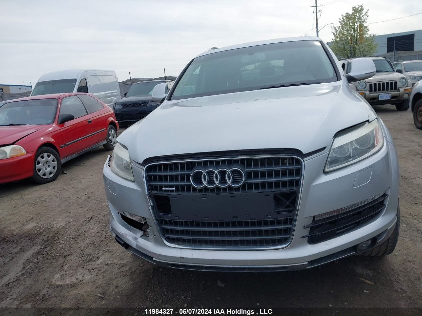 2007 Audi Q7 VIN: WA1AV74L87D006239 Lot: 11984327