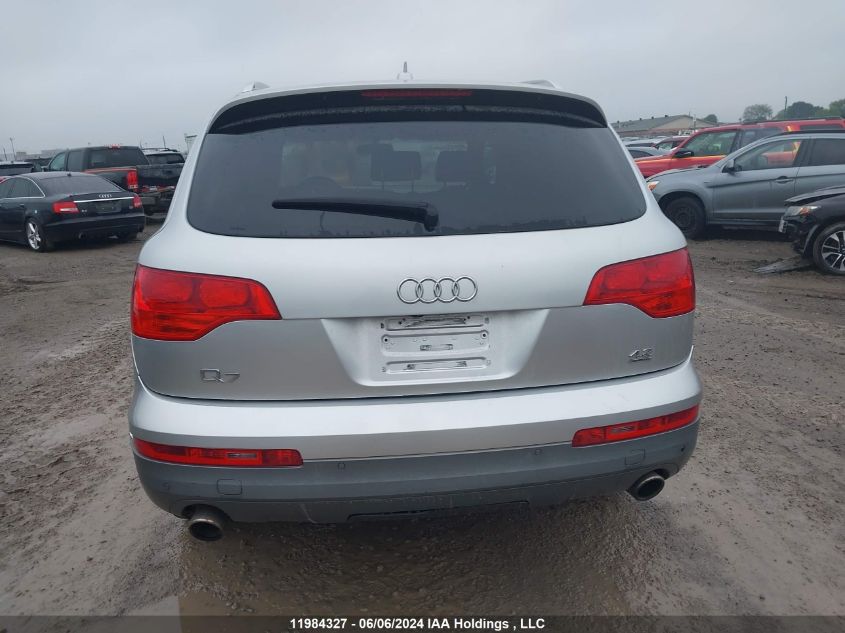 2007 Audi Q7 VIN: WA1AV74L87D006239 Lot: 11984327