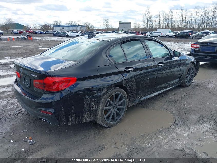 2018 BMW 5 Series VIN: WBAJE7C58JWC55113 Lot: 39242511