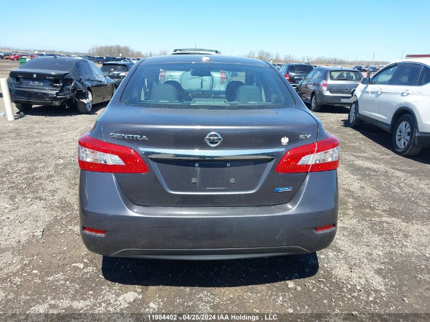 2015 Nissan Sentra VIN: 3N1AB7APXFL677350 Lot: 11984402