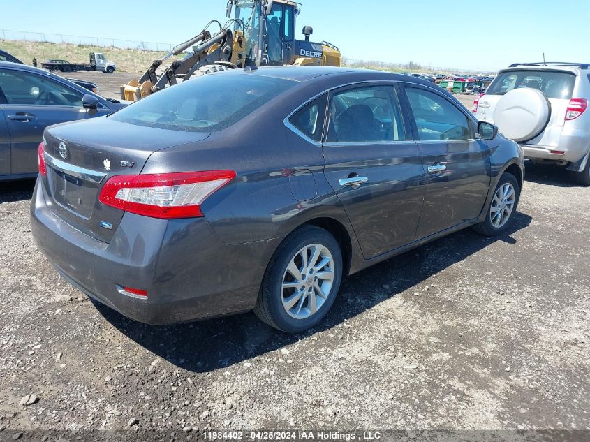 2015 Nissan Sentra VIN: 3N1AB7APXFL677350 Lot: 11984402