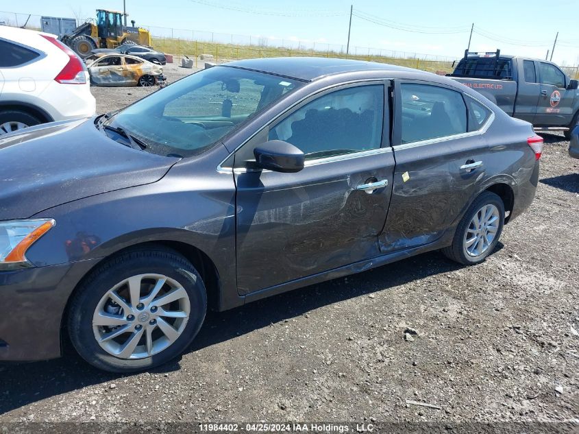 2015 Nissan Sentra VIN: 3N1AB7APXFL677350 Lot: 11984402