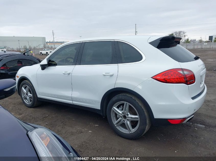 2012 Porsche Cayenne VIN: WP1AB2A2XCLA50884 Lot: 40873384