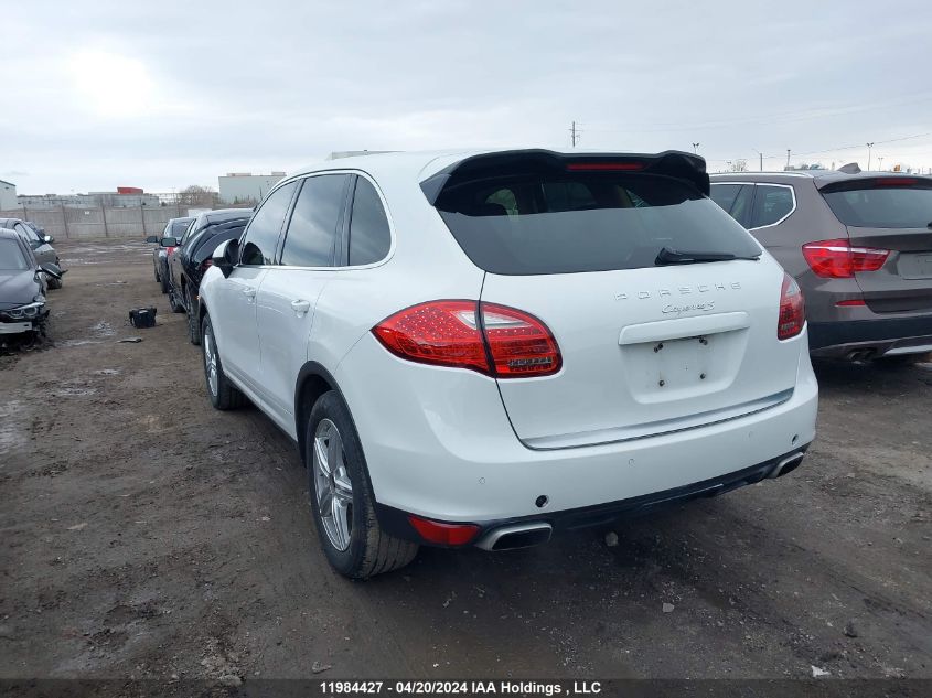 2012 Porsche Cayenne VIN: WP1AB2A2XCLA50884 Lot: 40873384