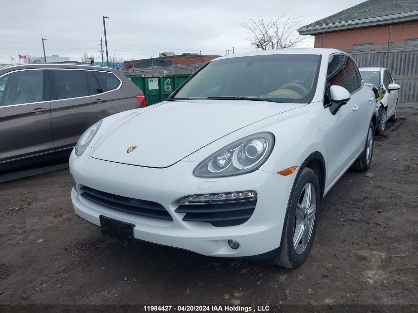 WP1AB2A2XCLA50884 2012 Porsche Cayenne