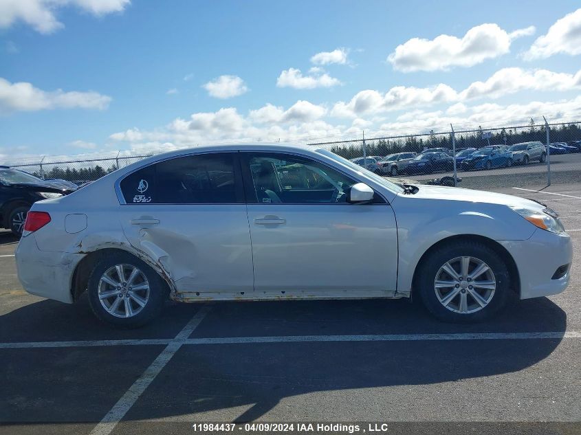 2011 Subaru Legacy 2.5I Premium VIN: 4S3BMGB60B3250914 Lot: 11984437