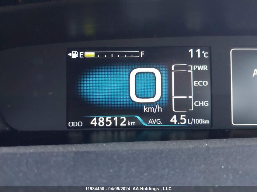 2019 Toyota Prius Technology VIN: JTDL9RFU4K3010002 Lot: 11984450