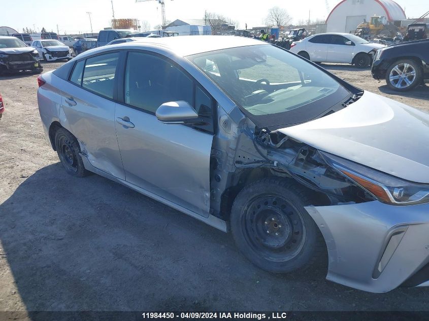 2019 Toyota Prius Technology VIN: JTDL9RFU4K3010002 Lot: 11984450