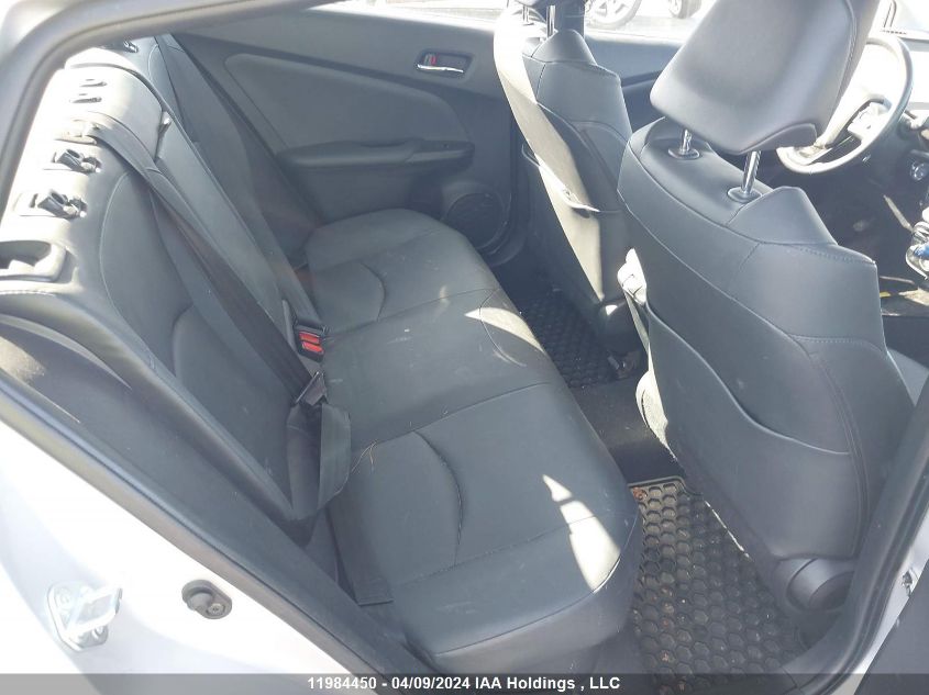 2019 Toyota Prius Technology VIN: JTDL9RFU4K3010002 Lot: 11984450