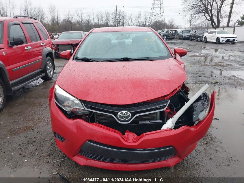 2016 Toyota Corolla L/Le/Le Pls/Prm/S/S Pls VIN: 2T1BURHE3GC589630 Lot: 11984477