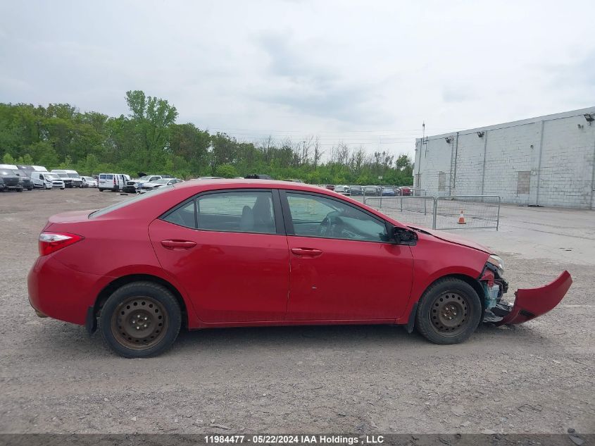2016 Toyota Corolla L/Le/Le Pls/Prm/S/S Pls VIN: 2T1BURHE3GC589630 Lot: 11984477