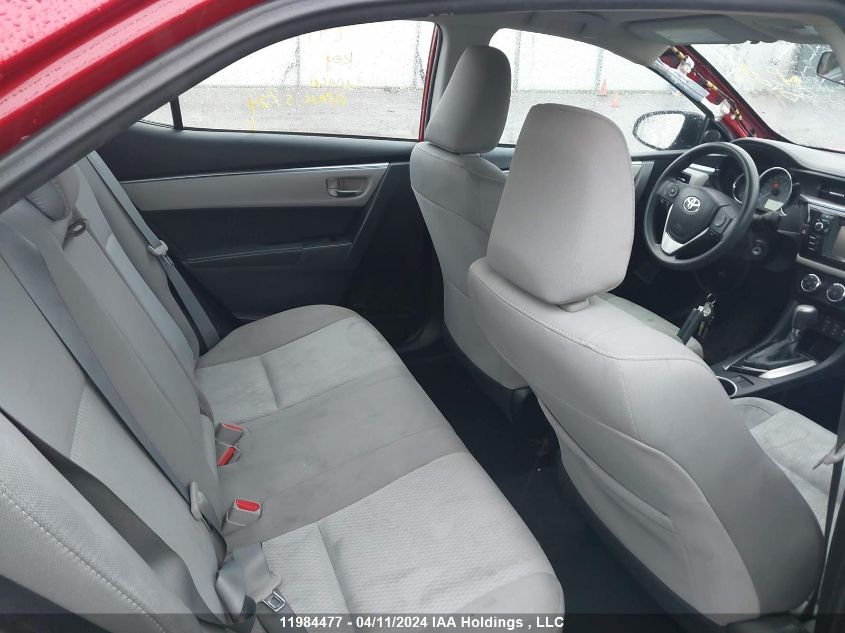 2016 Toyota Corolla L/Le/Le Pls/Prm/S/S Pls VIN: 2T1BURHE3GC589630 Lot: 11984477