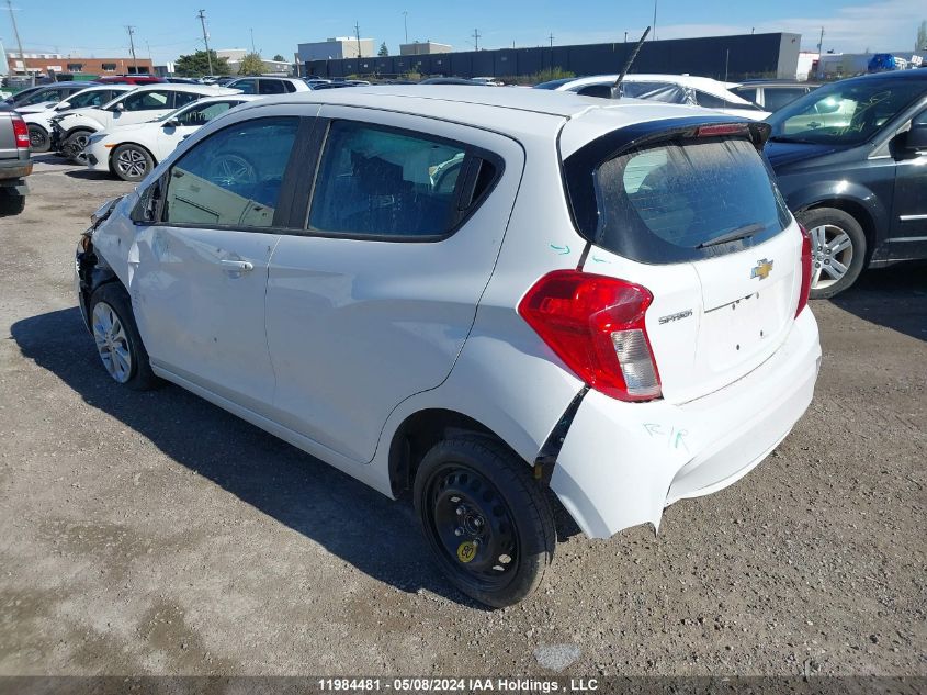 2022 Chevrolet Spark VIN: KL8CD6SA3NC022499 Lot: 11984481