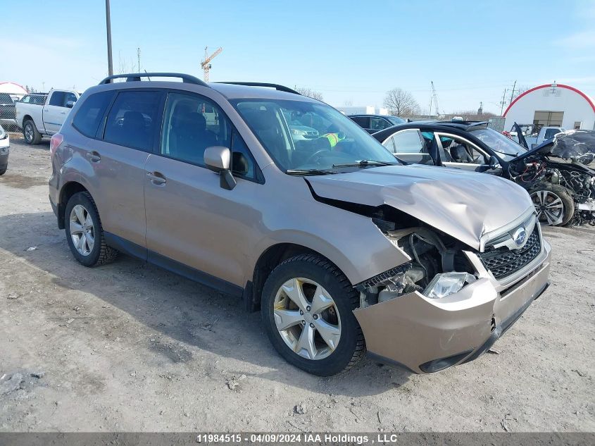 2014 Subaru Forester 2.5I Premium VIN: JF2SJCBC8EH407573 Lot: 11984515