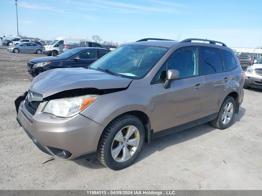 2014 Subaru Forester 2.5I Premium VIN: JF2SJCBC8EH407573 Lot: 11984515