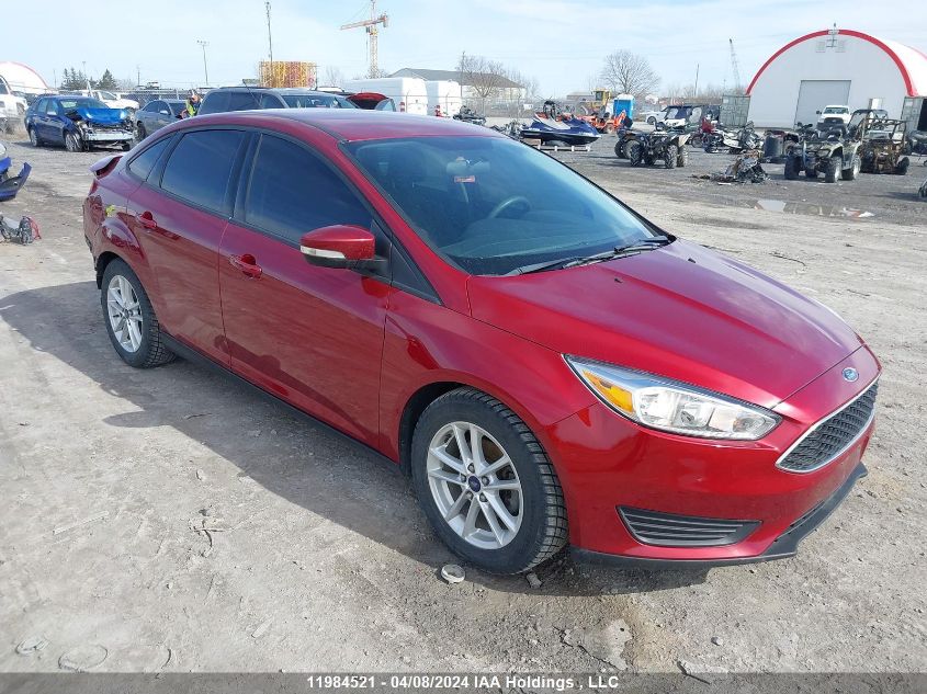 2015 Ford Focus Se VIN: 1FADP3F26FL361981 Lot: 11984521