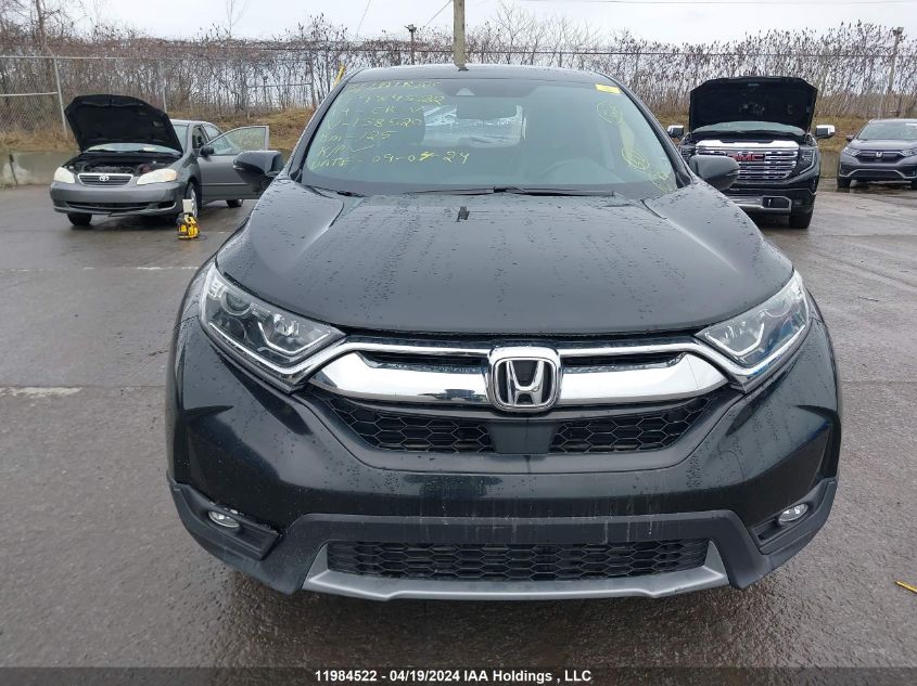 2019 Honda Cr-V VIN: 2HKRW2H8XKH138520 Lot: 11984522