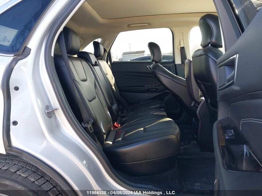 2019 Ford Edge Titanium VIN: 2FMPK4K93KBB23848 Lot: 11984528