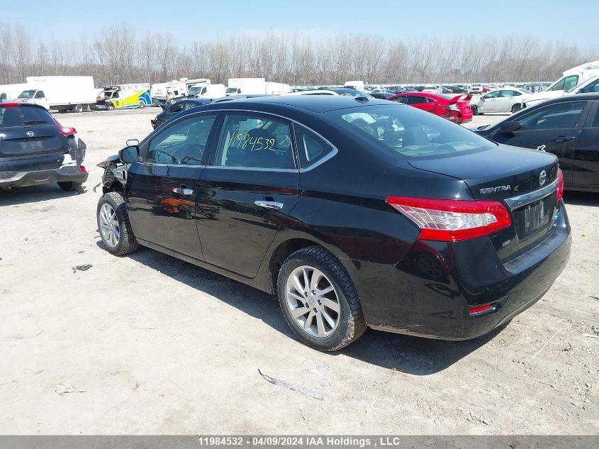 2015 Nissan Sentra VIN: 3N1AB7AP3FL648191 Lot: 11984532