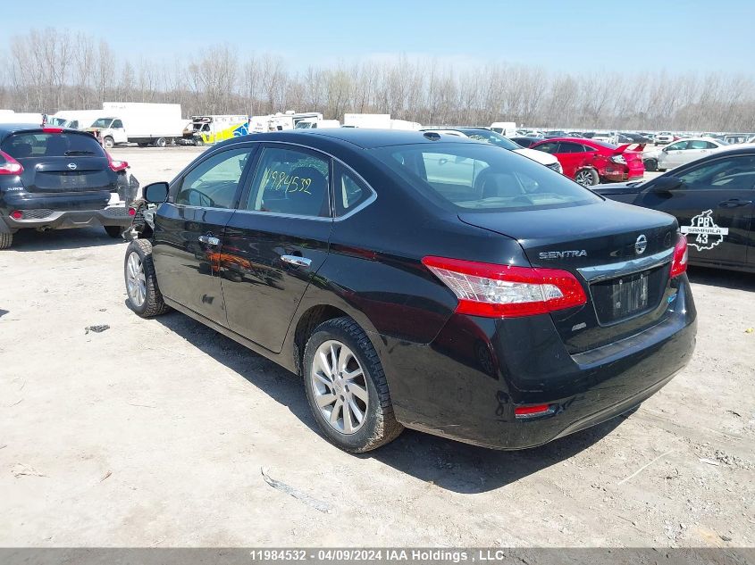 2015 Nissan Sentra VIN: 3N1AB7AP3FL648191 Lot: 11984532