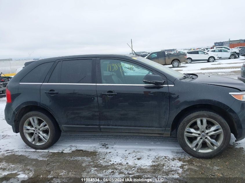 2014 Ford Edge Limited VIN: 2FMDK4KC4EBB25000 Lot: 39236880