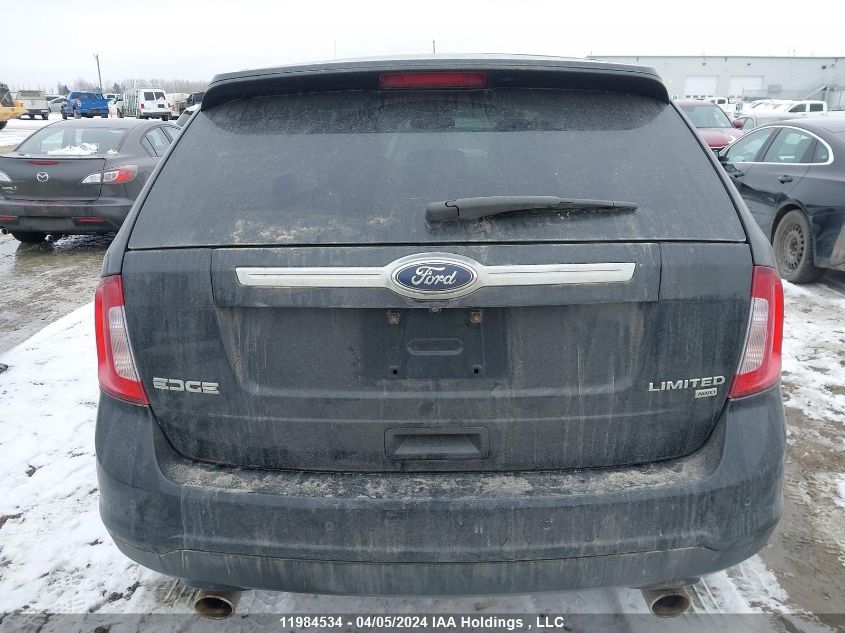 2014 Ford Edge Limited VIN: 2FMDK4KC4EBB25000 Lot: 39236880