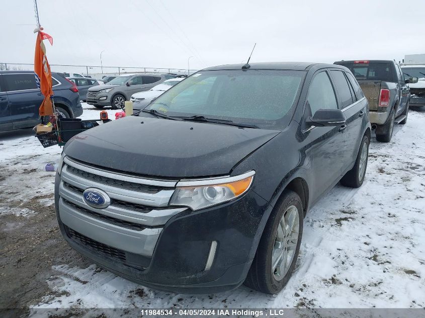 2014 Ford Edge Limited VIN: 2FMDK4KC4EBB25000 Lot: 39236880