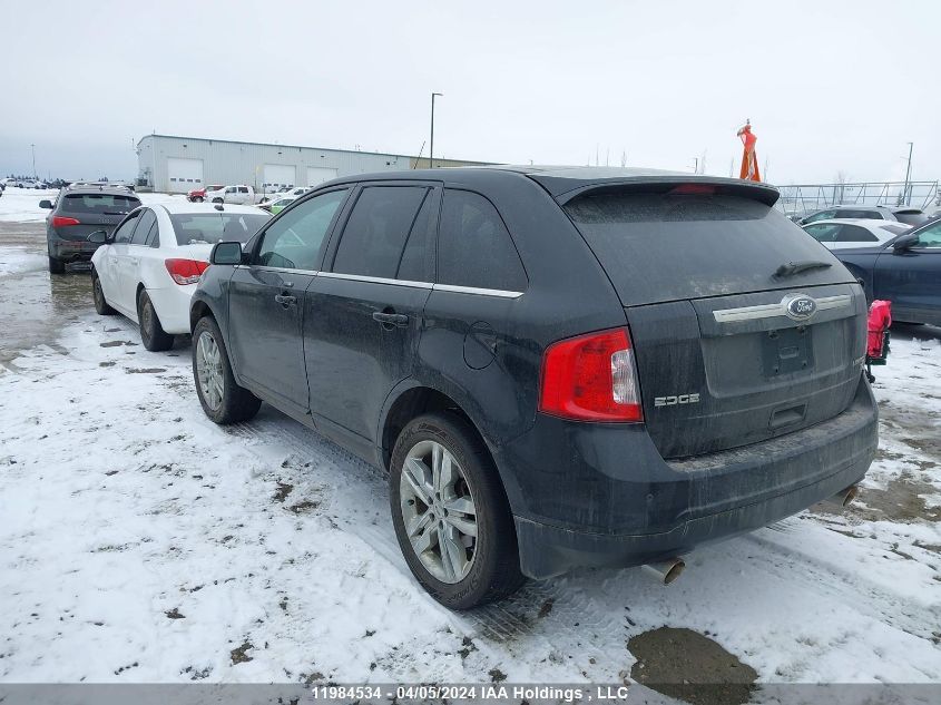 2014 Ford Edge Limited VIN: 2FMDK4KC4EBB25000 Lot: 39236880