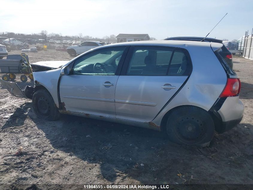 2008 Volkswagen Rabbit VIN: WVWCA71K08W225546 Lot: 11984555