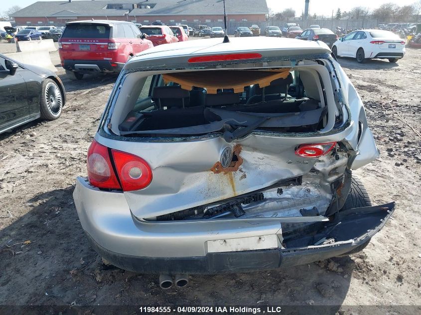 2008 Volkswagen Rabbit VIN: WVWCA71K08W225546 Lot: 11984555