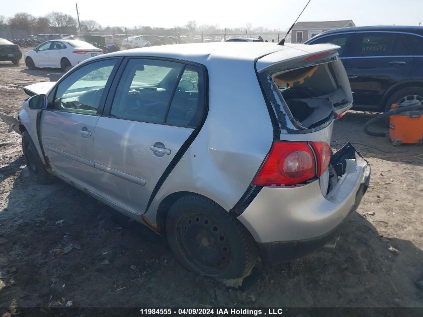 2008 Volkswagen Rabbit VIN: WVWCA71K08W225546 Lot: 11984555