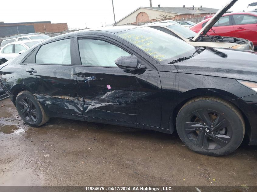 2022 Hyundai Elantra Preferred Ivt VIN: KMHLM4AG1NU229545 Lot: 11984575