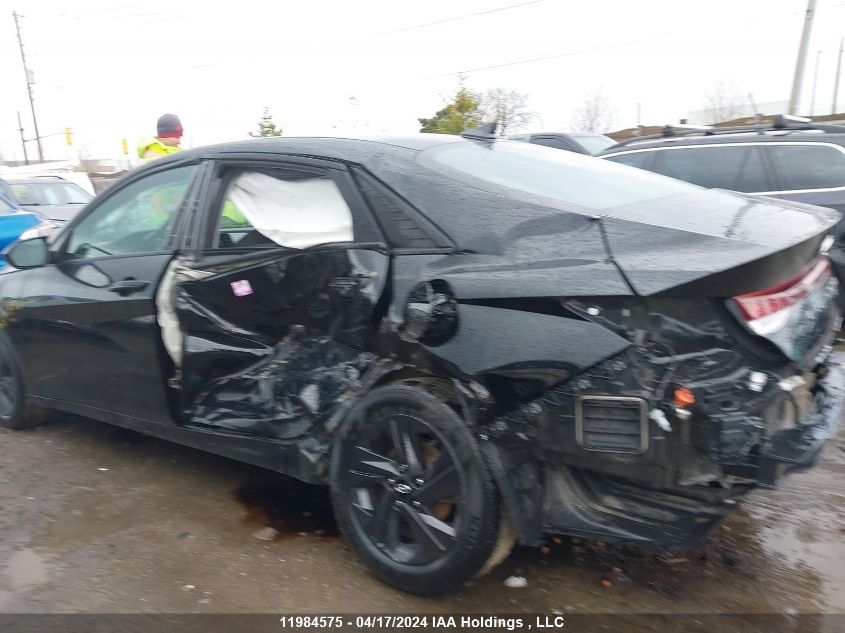 2022 Hyundai Elantra Preferred Ivt VIN: KMHLM4AG1NU229545 Lot: 11984575