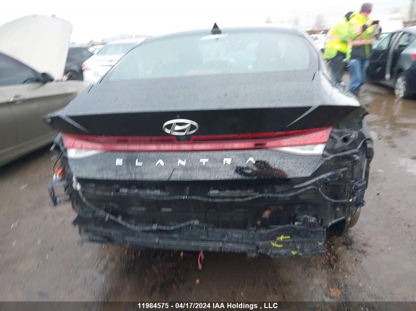 2022 Hyundai Elantra Preferred Ivt VIN: KMHLM4AG1NU229545 Lot: 11984575