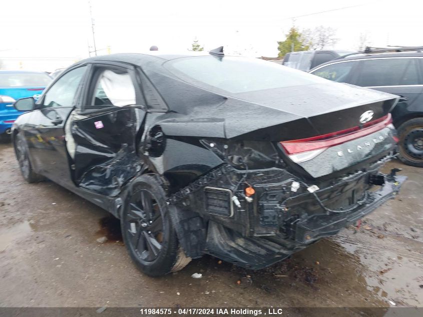 2022 Hyundai Elantra Preferred Ivt VIN: KMHLM4AG1NU229545 Lot: 11984575