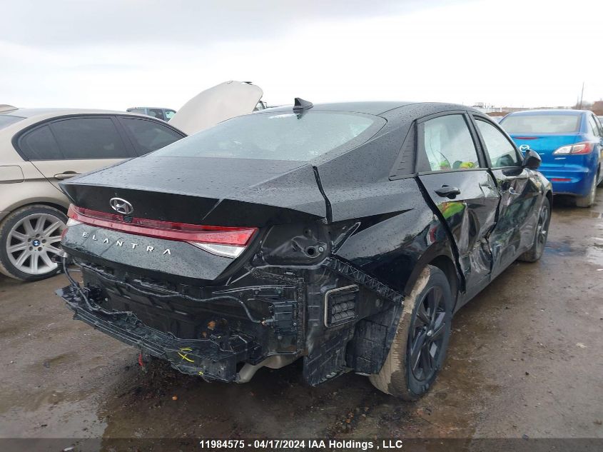 2022 Hyundai Elantra Preferred Ivt VIN: KMHLM4AG1NU229545 Lot: 11984575