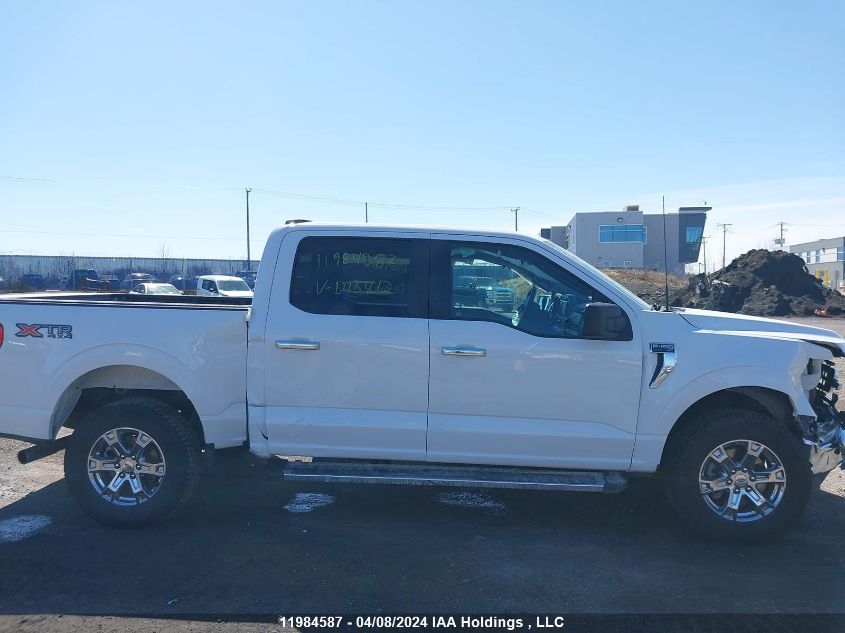 2022 Ford F-150 Xlt VIN: 1FTEW1EP3NKD13412 Lot: 11984587