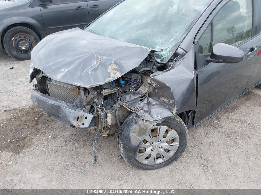 2013 Toyota Yaris VIN: JTDKTUD34DD569153 Lot: 11984602