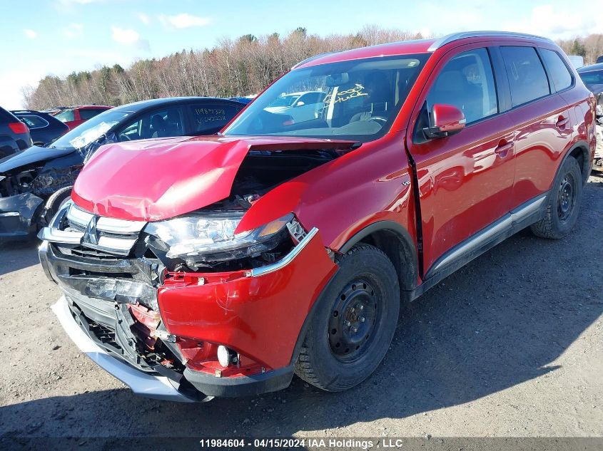 2018 Mitsubishi Outlander Se/Sel VIN: JA4JZ3AX7JZ613862 Lot: 11984604