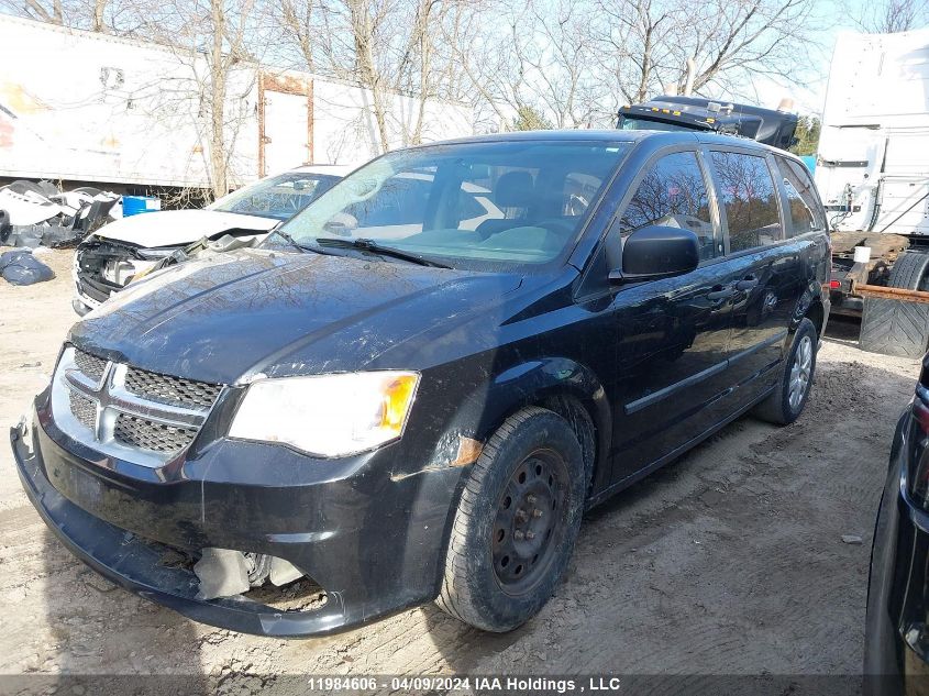 2014 Dodge Grand Caravan Se/Sxt VIN: 2C4RDGBG5ER151962 Lot: 11984606