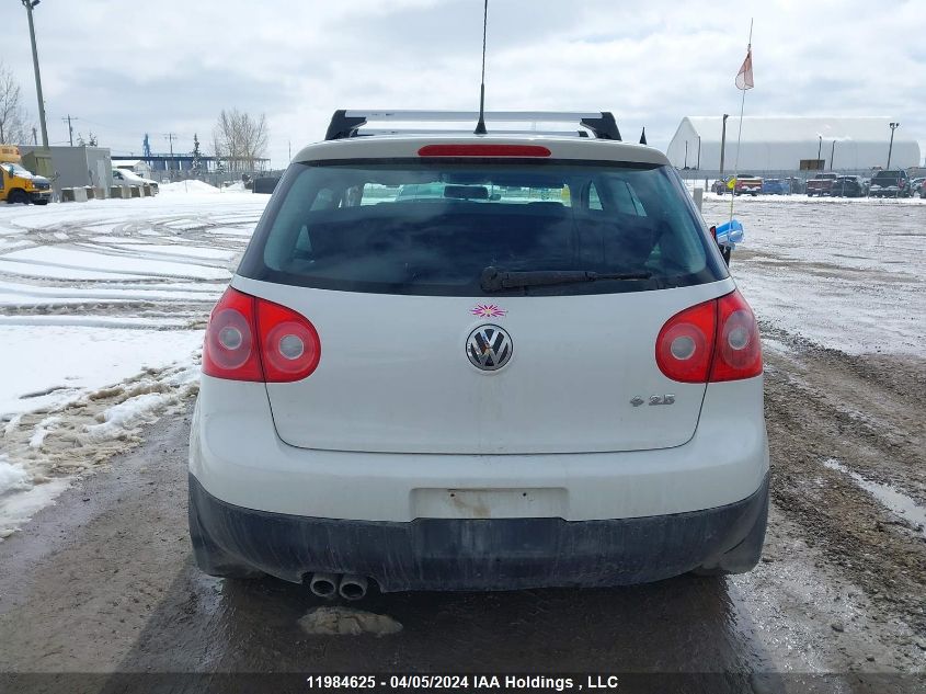 2009 Volkswagen Rabbit VIN: WVWAA71K79W130961 Lot: 49800384