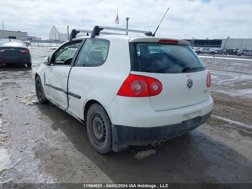 2009 Volkswagen Rabbit VIN: WVWAA71K79W130961 Lot: 49800384