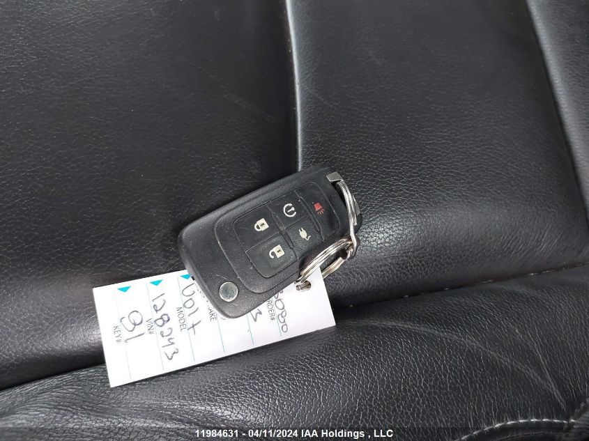 2013 Chevrolet Volt VIN: 1G1RB6E47DU128243 Lot: 11984631