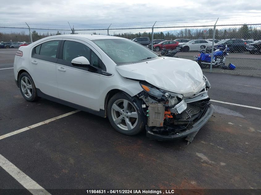 2013 Chevrolet Volt VIN: 1G1RB6E47DU128243 Lot: 11984631