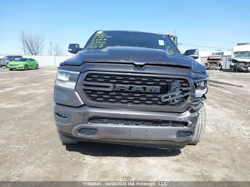 2022 Ram 1500 Sport VIN: 1C6SRFVT7NN309678 Lot: 11984641