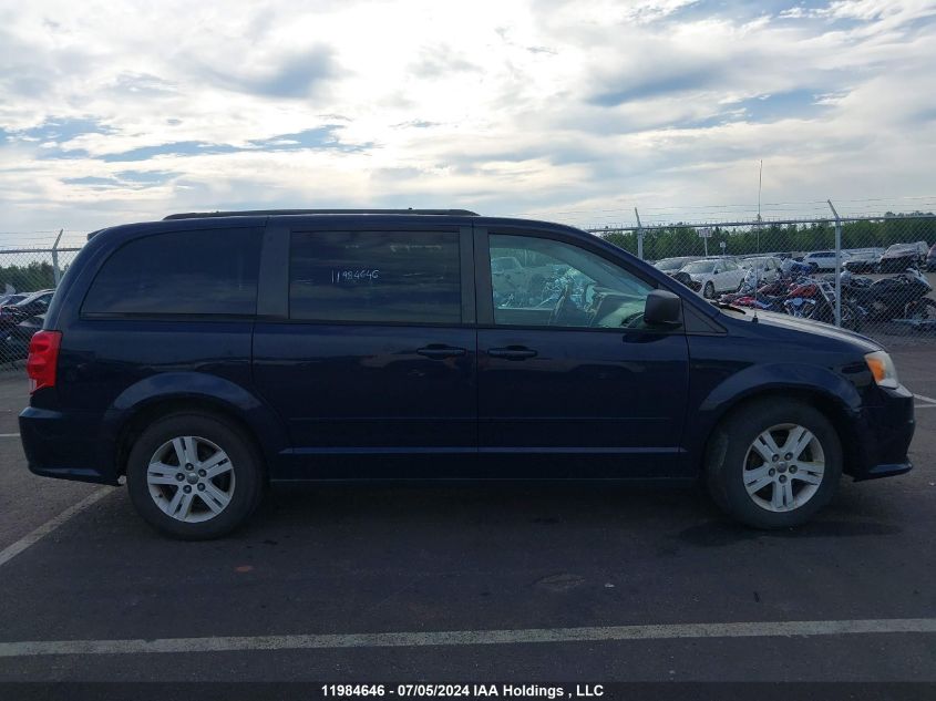 2013 Dodge Grand Caravan Se/Sxt VIN: 2C4RDGBG3DR670748 Lot: 11984646